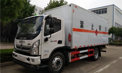 6噸福田奧鈴CTS氣瓶運(yùn)輸車 